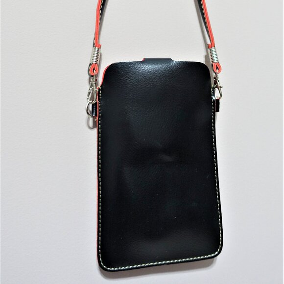 Ultra Slim PU Leather Protective Bag with Shoulder String Strap Metal Buckle - Picture 2 of 8